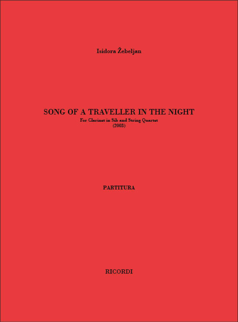 Song Of A Traveller In The Night